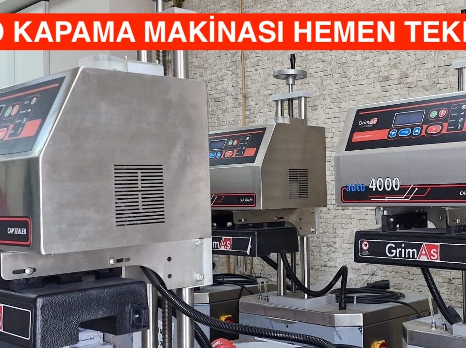 Folyo kapatma makinası